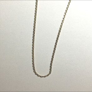 Anker facet forgyldt slv kde 0,40-50cm lang