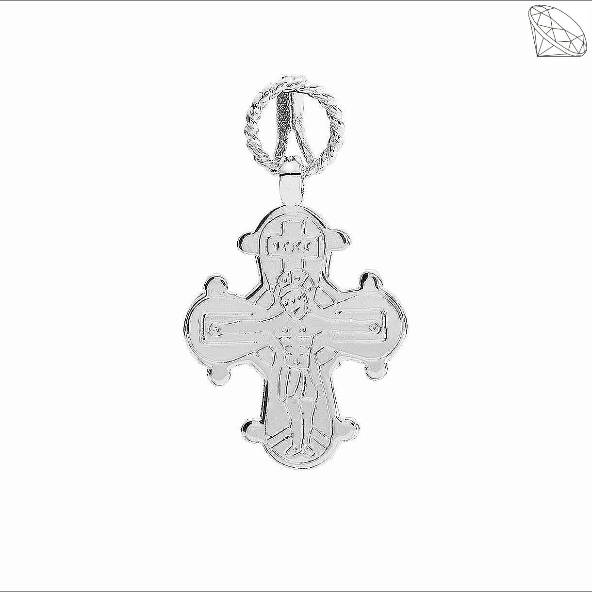 Dagmarkors i slv vedhng 20X17 mm - 925