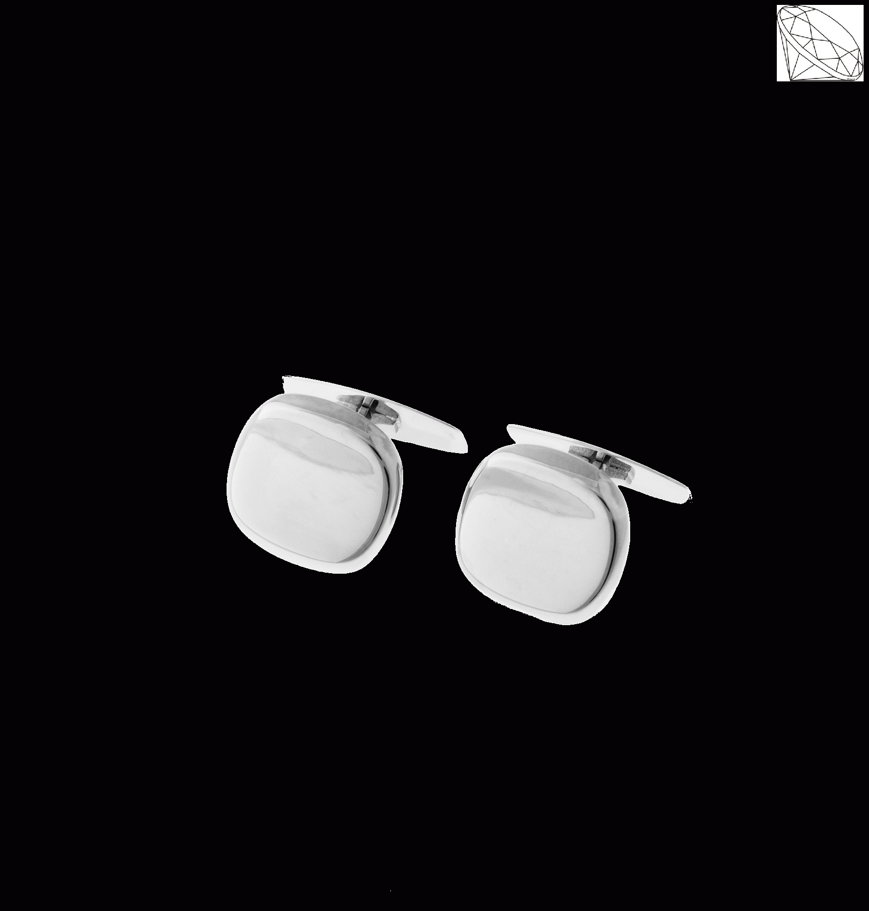 MANCHET KNAPPER I SLV