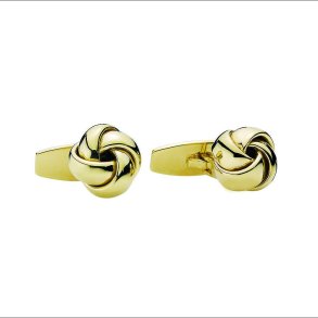 MANCHETKNAP KNUDE FORGYLDT SLV 13MM