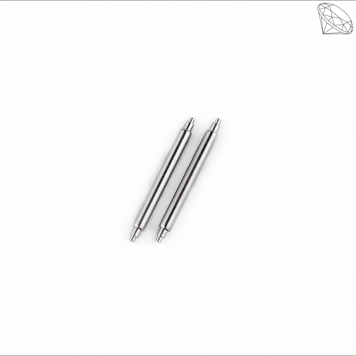 Remstift til ure fra 10 mm til 22 mm i 1.3 mm tykkelse