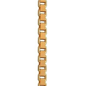 Venezia kde i forgyldt slv 1,2mm og 42cm lang