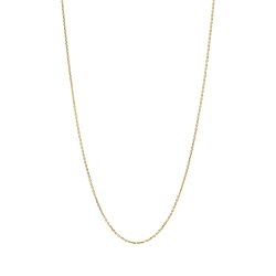 Anker facet halskde 8 karat guld bredde 2,0mm og 42cm