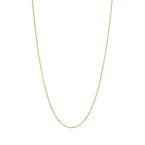 Anker facet halskde 8 karat guld bredde 2,0mm og 42cm